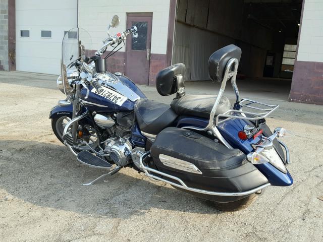 JYAVP22E6DA010730 - 2013 YAMAHA XV1900 CT BLUE photo 3