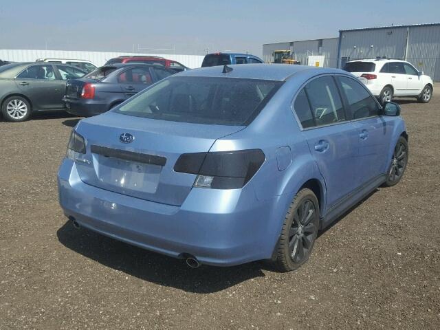 4S3BMDL65B2245338 - 2011 SUBARU LEGACY BLUE photo 4