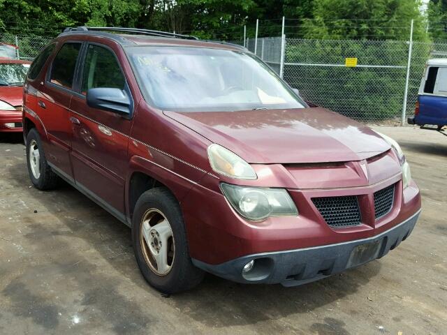 3G7DA03E92S608423 - 2002 PONTIAC AZTEK MAROON photo 1