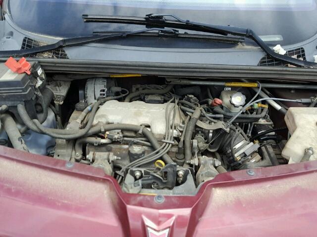 3G7DA03E92S608423 - 2002 PONTIAC AZTEK MAROON photo 7