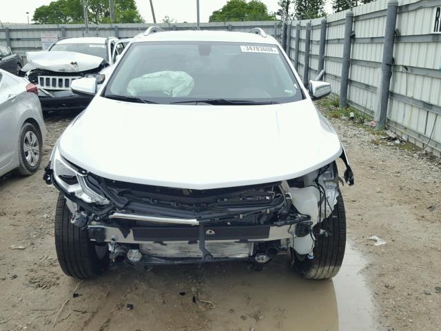 3GNAXMEV0JS592447 - 2018 CHEVROLET EQUINOX PR SILVER photo 9