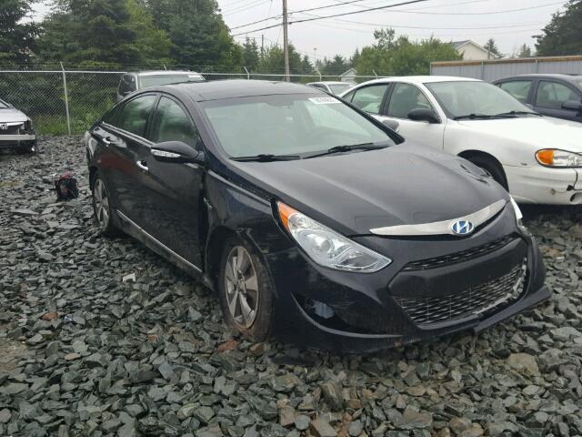 KMHEC4A48BA007583 - 2011 HYUNDAI SONATA HYB BLACK photo 1