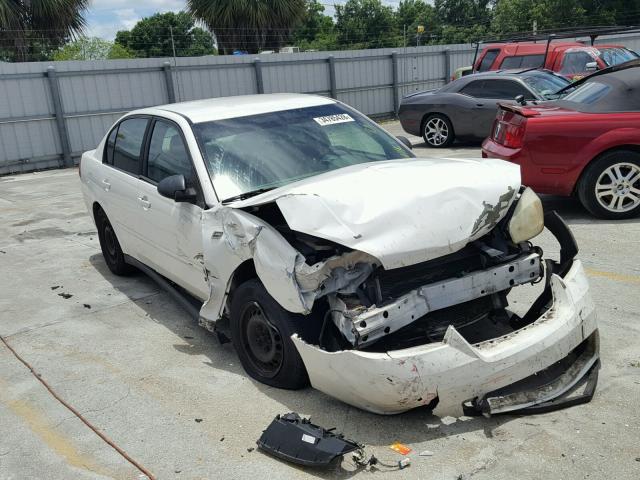 1G1ZS58F57F119847 - 2007 CHEVROLET MALIBU LS WHITE photo 1