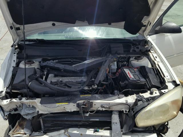 1G1ZS58F57F119847 - 2007 CHEVROLET MALIBU LS WHITE photo 7