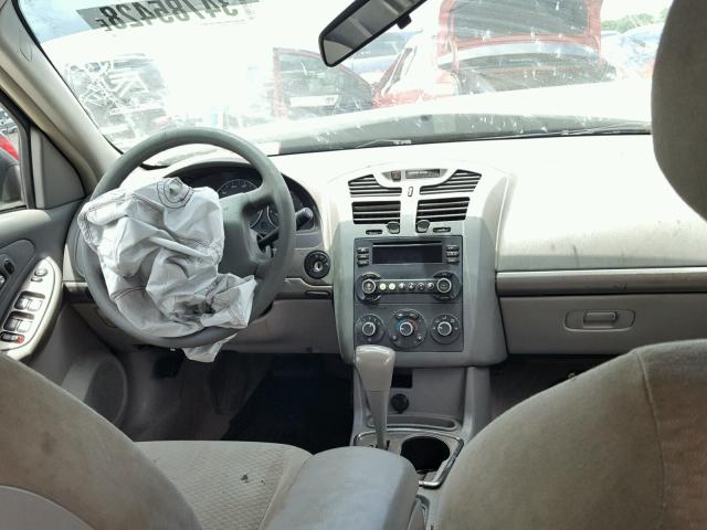 1G1ZS58F57F119847 - 2007 CHEVROLET MALIBU LS WHITE photo 9