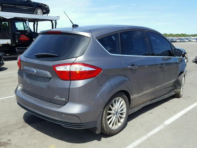 1FADP5BU0DL544079 - 2013 FORD C-MAX SEL GRAY photo 4