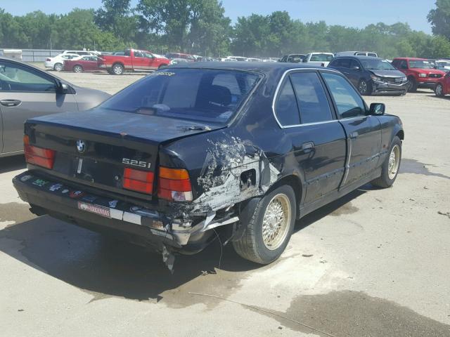 WBAHD6321SGK80168 - 1995 BMW 5 SERIES BLACK photo 4