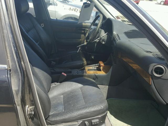 WBAHD6321SGK80168 - 1995 BMW 5 SERIES BLACK photo 5