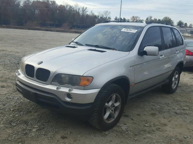 5UXFA53543LV76526 - 2003 BMW X5 3.0I SILVER photo 2