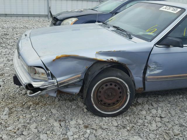 1G4AG5544T6418972 - 1996 BUICK CENTURY SP BLUE photo 9