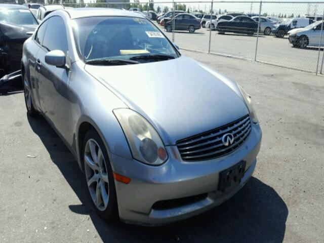 JNKCV54EX3M212725 - 2003 INFINITI G35 GRAY photo 1