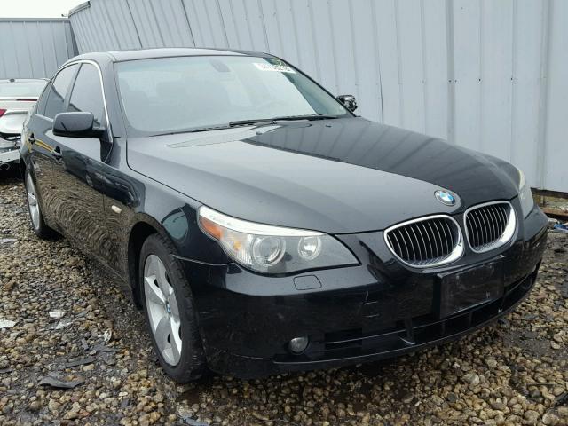 WBANF33567CW70395 - 2007 BMW 525 XI Սև լուսանկար 1