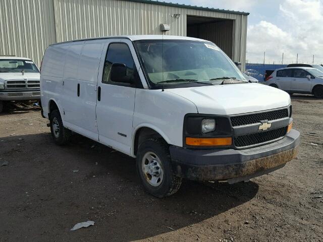 1GCGG25V961249488 - 2006 CHEVROLET EXPRESS G2 WHITE photo 1