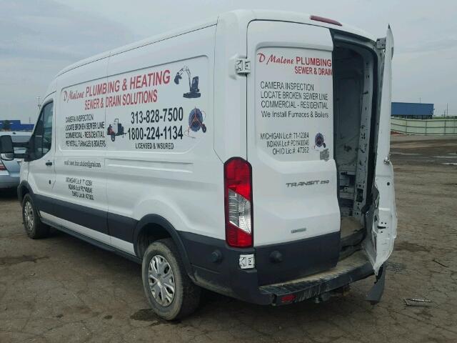 1FTNR2CG6FKA58224 - 2015 FORD TRANSIT T- WHITE photo 3