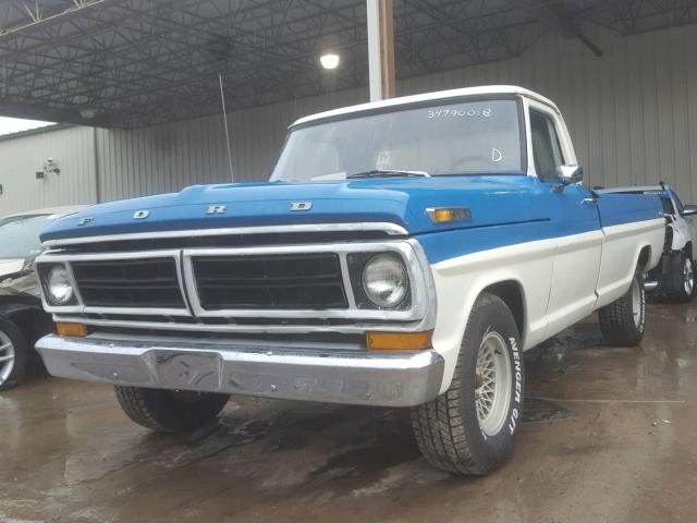 F10GEN41193 - 1972 FORD F-100 TWO TONE photo 2