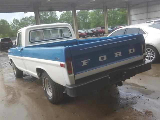 F10GEN41193 - 1972 FORD F-100 TWO TONE photo 3