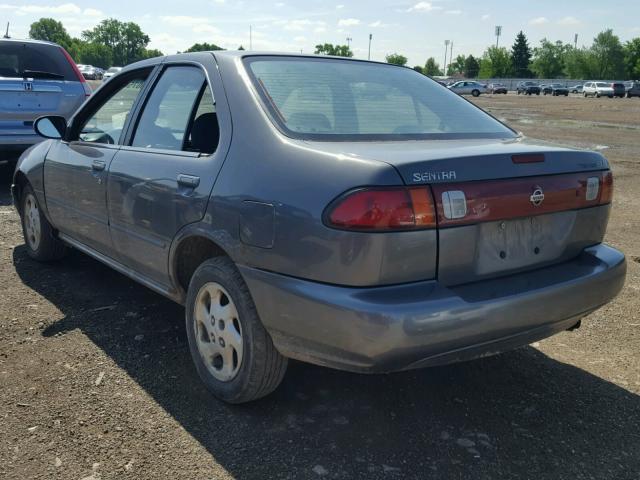 1N4AB41D5XC705107 - 1999 NISSAN SENTRA BAS GRAY photo 3