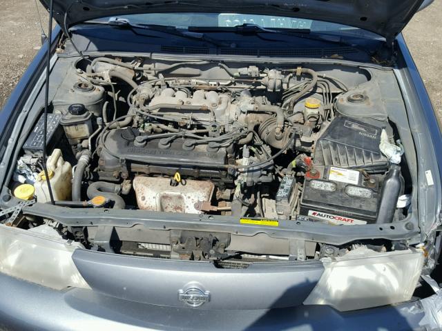 1N4AB41D5XC705107 - 1999 NISSAN SENTRA BAS GRAY photo 7