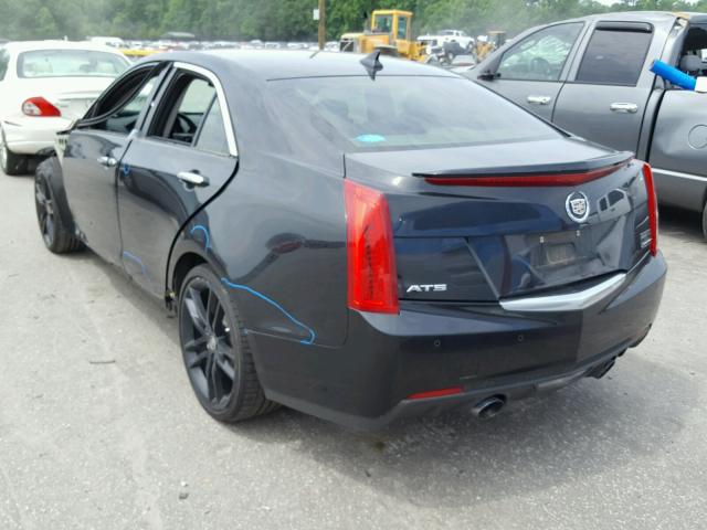 1G6AB5RX5E0108832 - 2014 CADILLAC ATS LUXURY BLACK photo 3