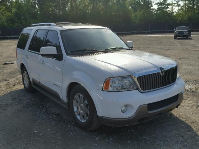 5LMFU28R44LJ30308 - 2004 LINCOLN NAVIGATOR WHITE photo 1