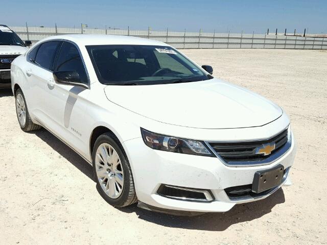 2G11Y5SL6E9256862 - 2014 CHEVROLET IMPALA LS WHITE photo 1