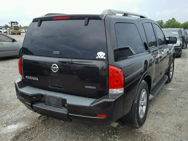 5N1BA0ND0BN621368 - 2011 NISSAN ARMADA SV BLACK photo 4