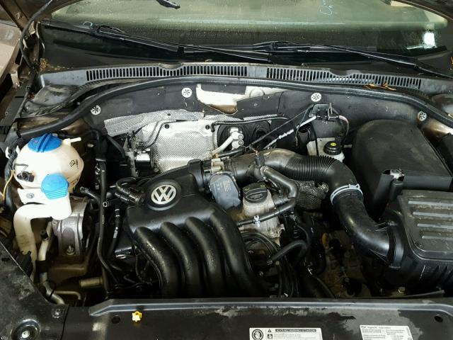 3VW2K7AJ8EM222421 - 2014 VOLKSWAGEN JETTA BASE 棕色 照片 7