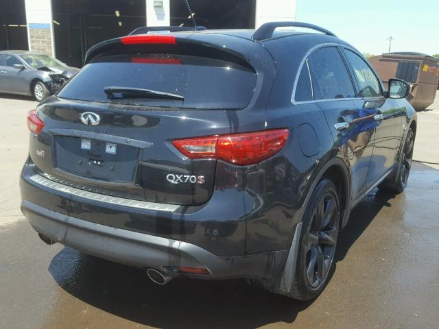 JN8CS1MW8GM750619 - 2016 INFINITI QX70 BLACK photo 4