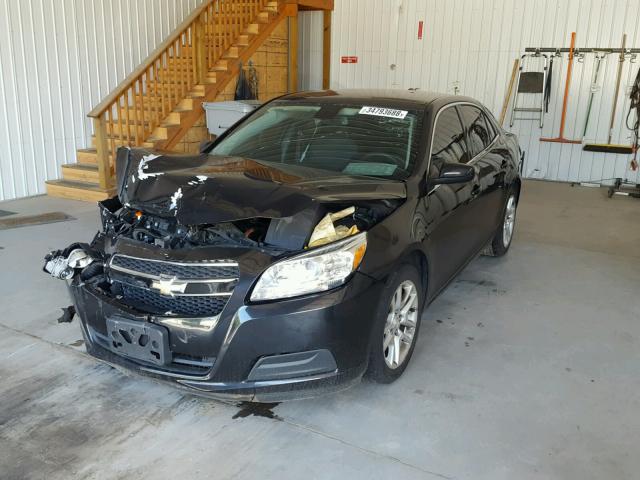 1G11D5RR9DF100715 - 2013 CHEVROLET MALIBU 1LT 黑色 照片 2