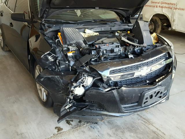 1G11D5RR9DF100715 - 2013 CHEVROLET MALIBU 1LT 黑色 照片 9