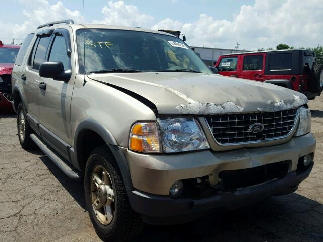 1FMZU73W63ZA78587 - 2003 FORD EXPLORER X TAN photo 1