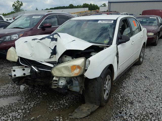 1G1ZS58F37F127171 - 2007 CHEVROLET MALIBU LS 白色 照片 2