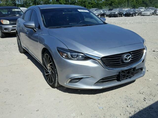 JM1GJ1T51G1432710 - 2016 MAZDA 6 TOURING SILVER photo 1