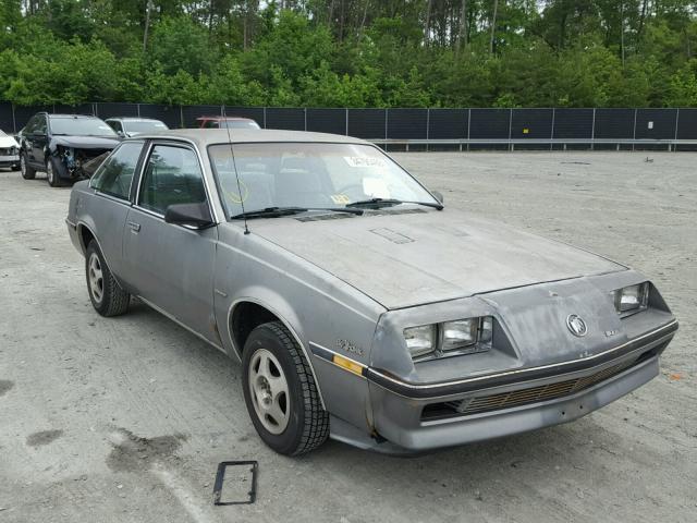 1G4JS27P9GK484080 - 1986 BUICK SKYHAWK CU GRAY photo 1