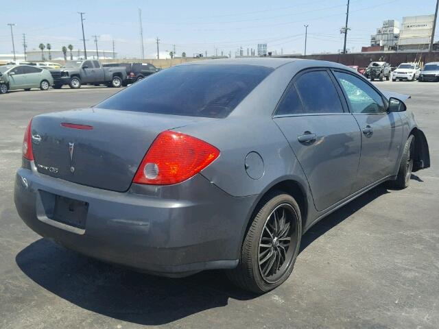 1G2ZG57B284236293 - 2008 PONTIAC G6 BASE GRAY photo 4