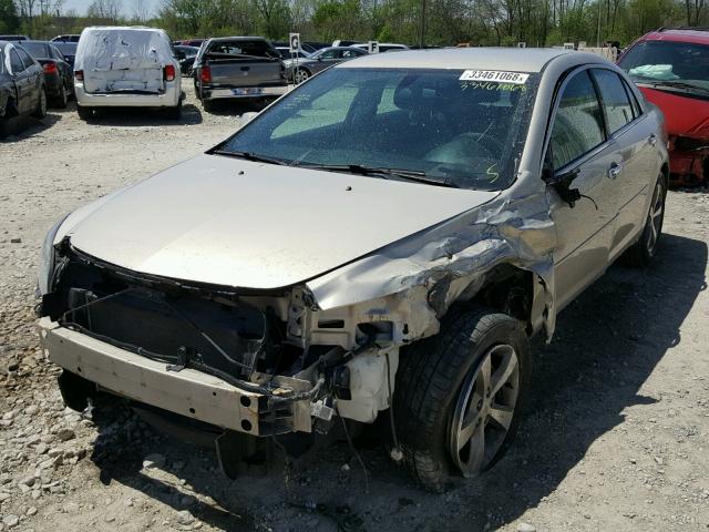 1G1ZC5E14BF370289 - 2011 CHEVROLET MALIBU 1LT TAN photo 2