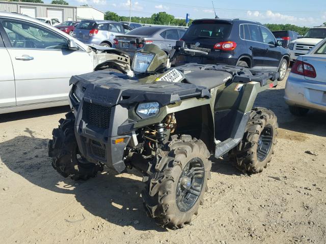 4XASEA570GA620705 - 2016 POLARIS SPORTSMAN BLACK photo 2