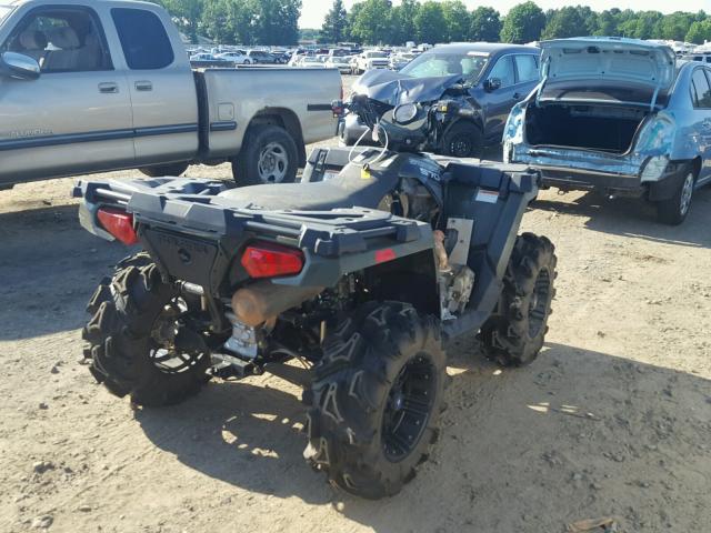 4XASEA570GA620705 - 2016 POLARIS SPORTSMAN BLACK photo 4