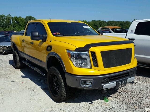 1N6AA1F48GN507580 - 2016 NISSAN TITAN XD S YELLOW photo 1