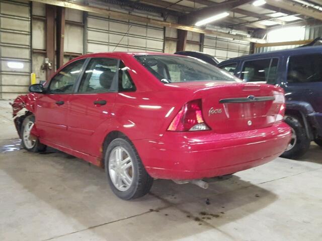 1FAFP34343W232913 - 2003 FORD FOCUS SE C RED photo 3