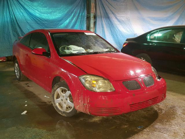 1G2AS18H497136963 - 2009 PONTIAC G5 RED photo 1