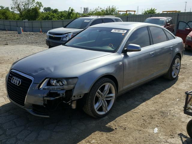 WAUDH74F27N007107 - 2007 AUDI A6 3.2 QUA SILVER photo 2