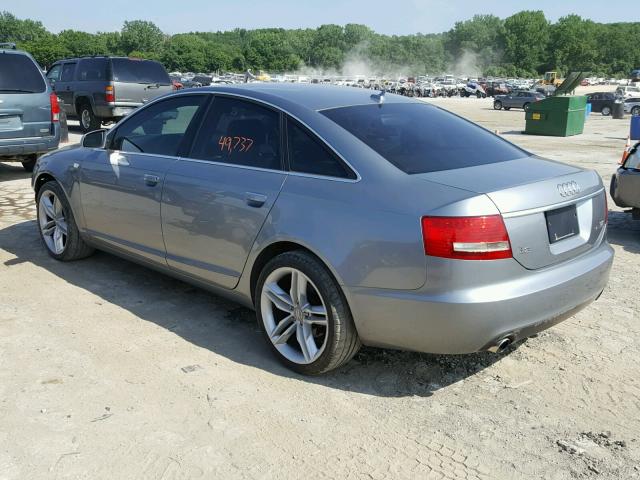 WAUDH74F27N007107 - 2007 AUDI A6 3.2 QUA SILVER photo 3