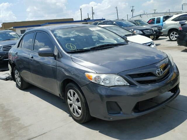 JTDBU4EE7B9159329 - 2011 TOYOTA COROLLA GRAY photo 1