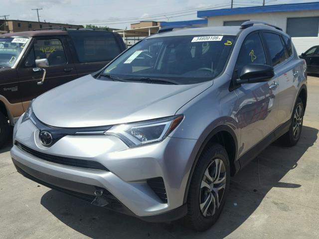 2T3ZFREV3HW366931 - 2017 TOYOTA RAV4 LE GRAY photo 2