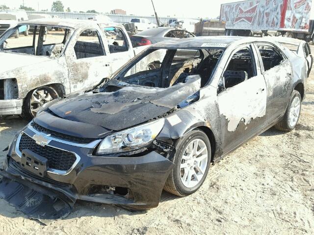 1G11C5SL4FF256219 - 2015 CHEVROLET MALIBU 1LT BLACK photo 2