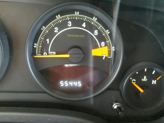 1C4NJCBA8FD218859 - 2015 JEEP COMPASS SP RED photo 8