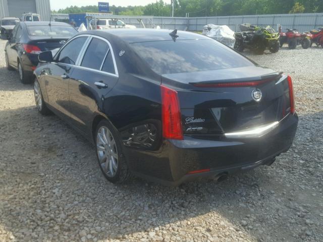 1G6AB5SX7E0172056 - 2014 CADILLAC ATS LUXURY BLACK photo 3