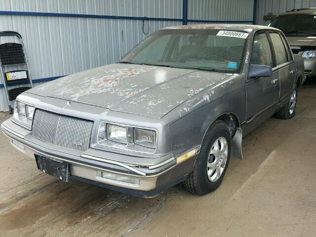 1G4NC51U7HM005918 - 1987 BUICK SKYLARK CU GRAY photo 2