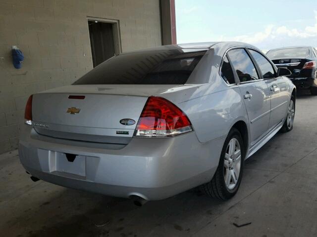 2G1WG5E3XC1133212 - 2012 CHEVROLET IMPALA LT SILVER photo 4